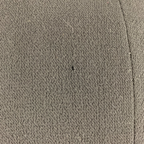 BALENCIAGA Size 8 Black Wool Single Breasted Coat
