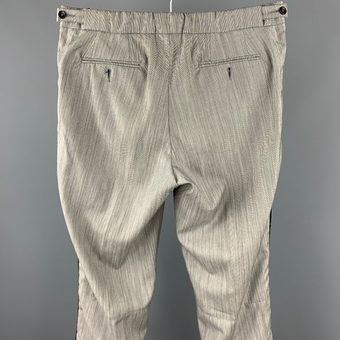 ALLESANDRO DELL' ACQUA Taille 34 Pantalon habillé en laine Lana gris