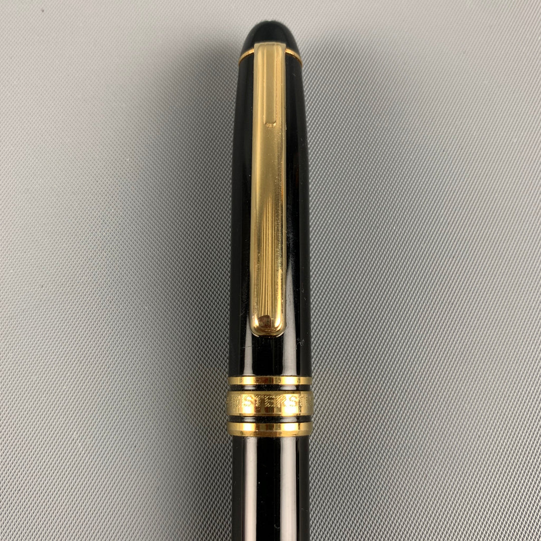 Stylo bille MONT BLANC Noir Or