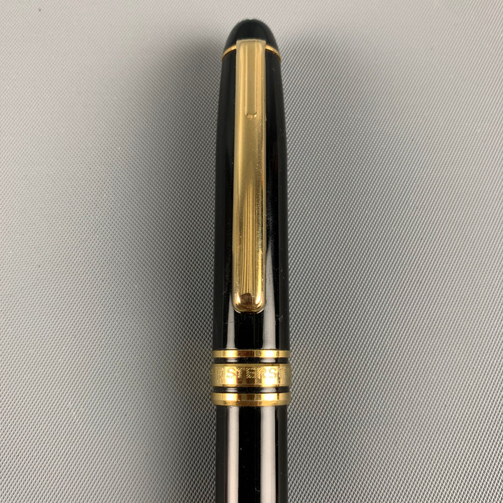 Stylo bille MONT BLANC Noir Or