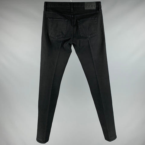 ADRIANO GOLDSCHMIED Taille 31 Jean en coton polyuréthane noir