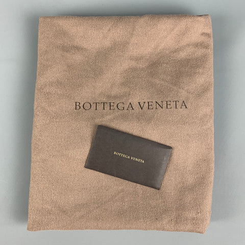 BOTTEGA VENETA Black Leather Maxi Inrecciato Jodie Handbag