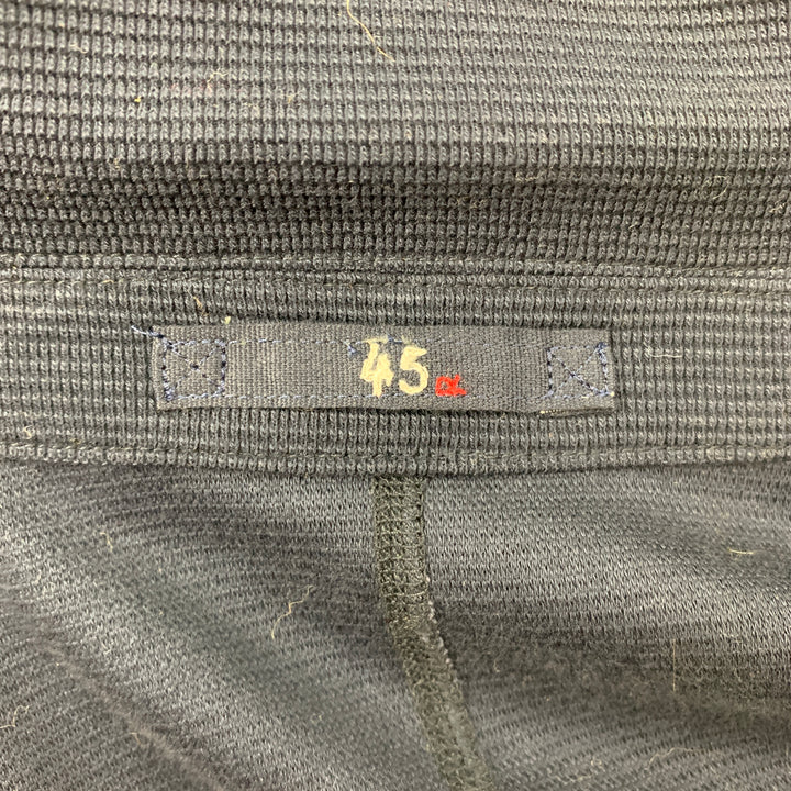45rpm Size XL Navy Cotton Notch Lapel Jacket