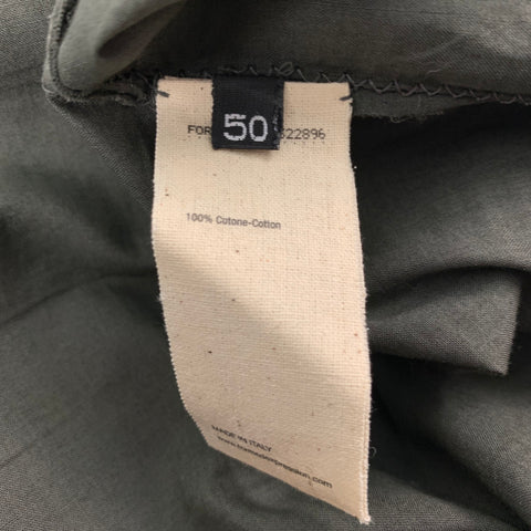 FORME 3’3204322896 Size 40 Charcoal Cotton Long Sleeve Shirt