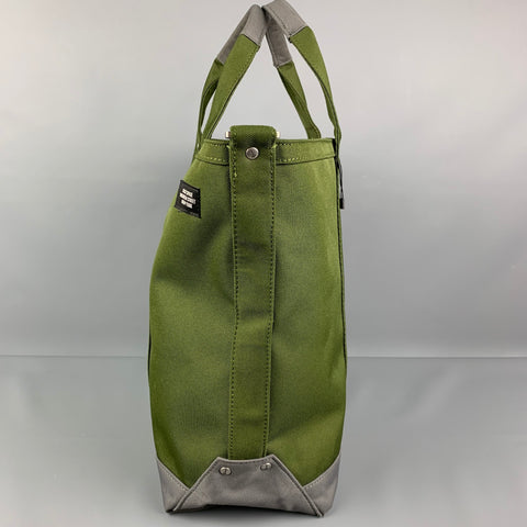 JACK SPADE Sac fourre-tout en toile gris olive
