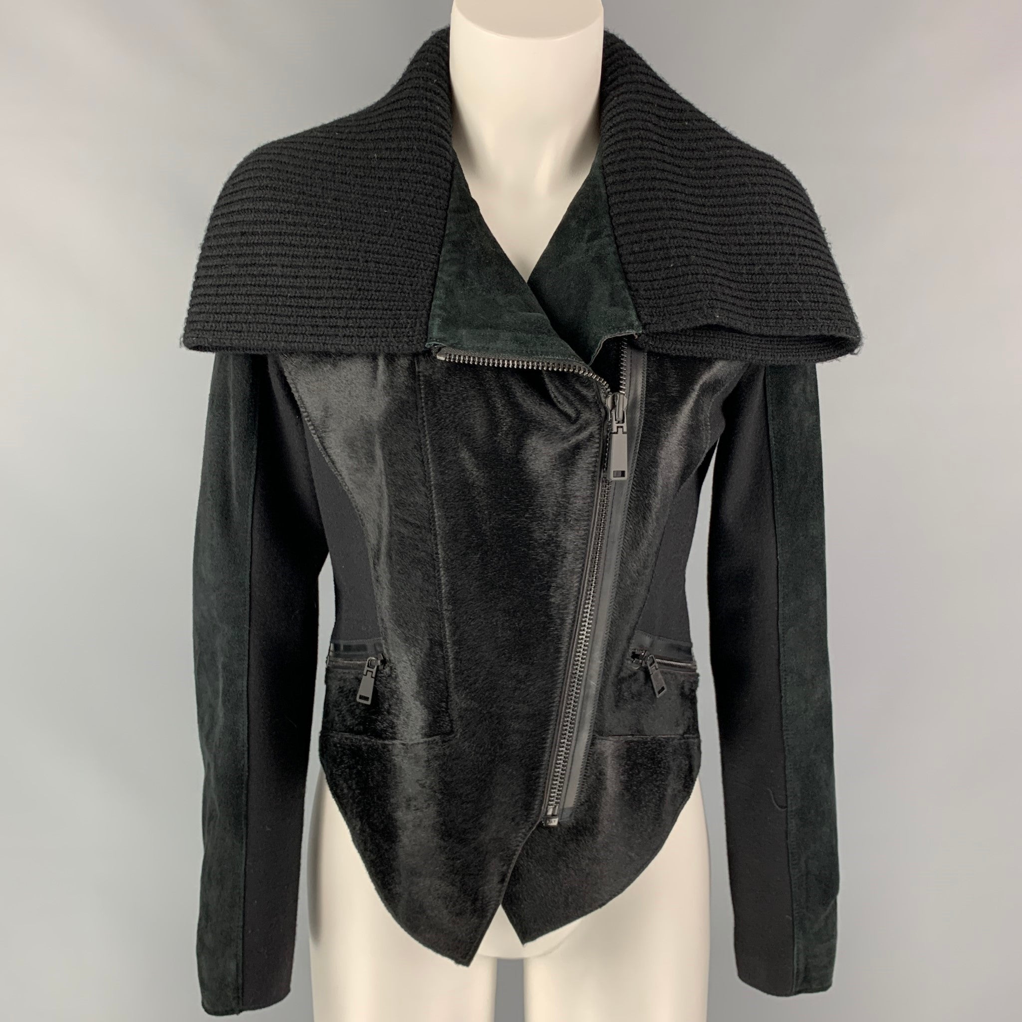 Elie tahari suede outlet jacket