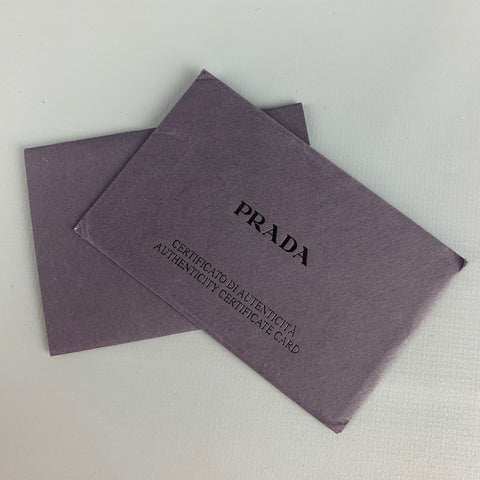 PRADA Nude Leather Lizard Handle Shoulder Bag