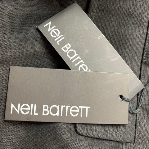 NEIL BARRETT Size 30 Black Cotton Cargo Pockets Casual Pants