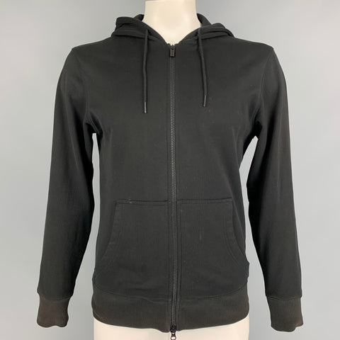 Y-3 by YOHJI YAMAMOTO Size L Black Cotton Hoodie Jacket