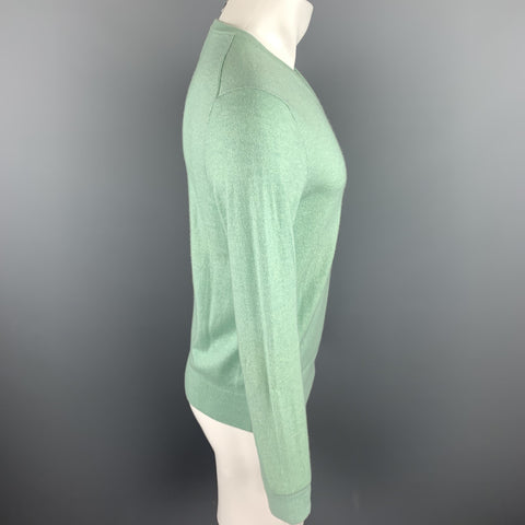 CLUB MONACO Size S Mint Green Cashmere V-Neck Pullover