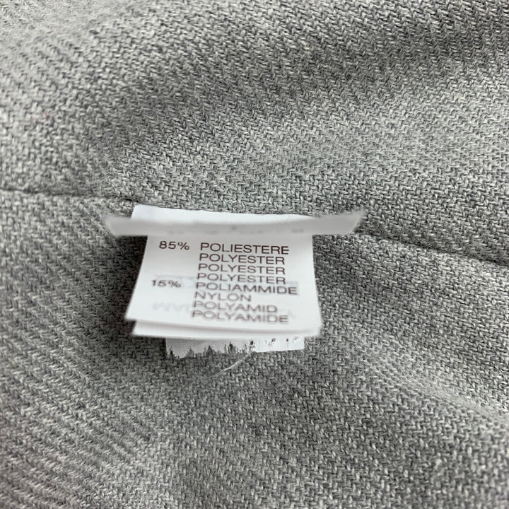 BRUNELLO CUCINELLI Size XL Khaki Quilted Twill Zip Up Puff Vest