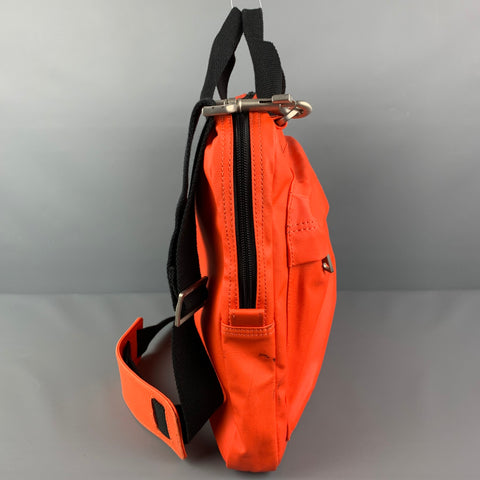 JACK SPADE Sac bandoulière en toile orange noir