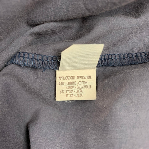 BRUNELLO CUCINELLI Size L Purple Cotton / Lycra Sleeveless Dress