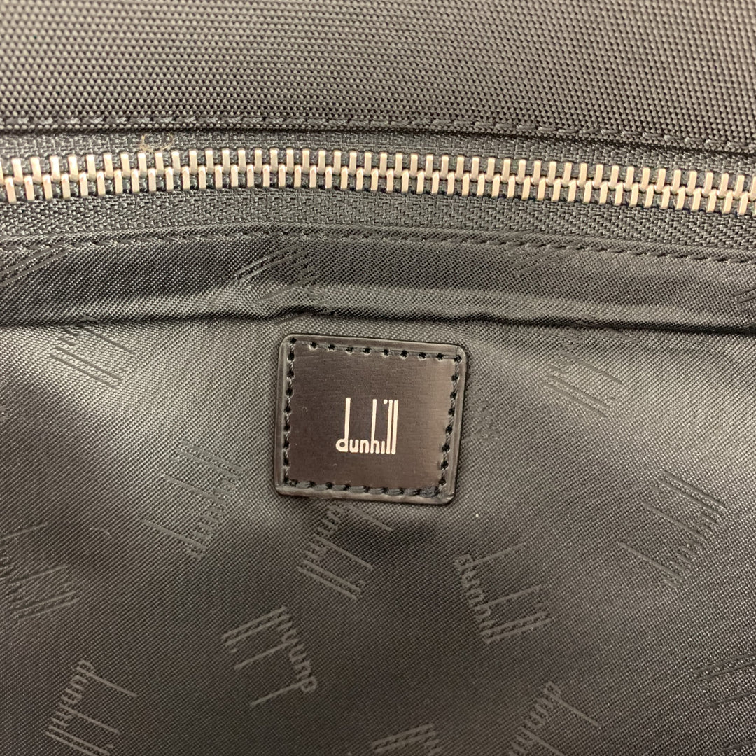 DUNHILL Nylon & Leather Mlti-Pocket Messenger Bag