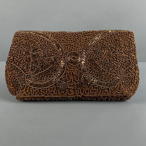 Pochettes à perles en cuivre marron WALBORG
