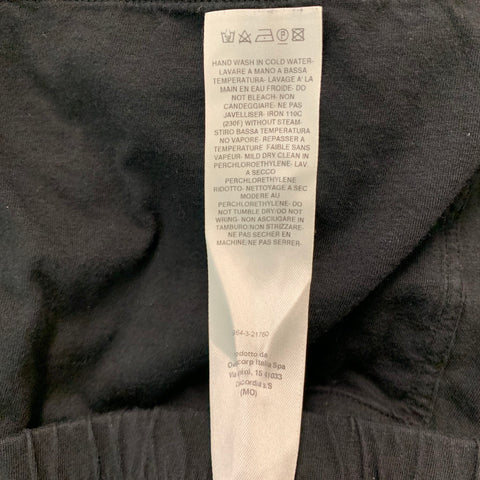 DRKSHDW Size M Black Cable Cotton Sweatpants Casual Pants
