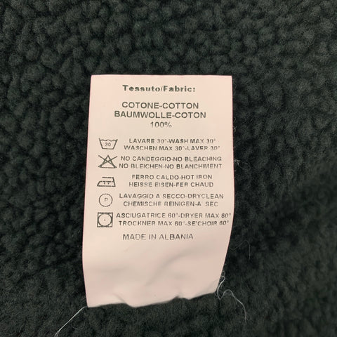 BERNA Taille M Gilet à poche plaquée en coton bordeaux