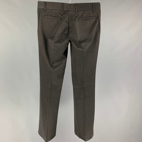 GUCCI Size 32 Black Cotton Casual Pants