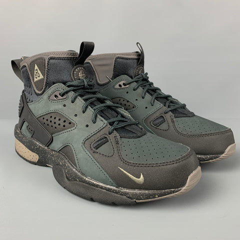 NIKE ACG AIR MOWABB Talla 9.5 Zapatillas altas negras grises
