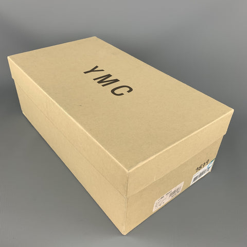 YOU MUST CREATE YMC Size 9 Black Leather Track Sole Lace Up