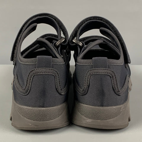 MARNI Size 6 Black Hook & Loop Closure Sneakers