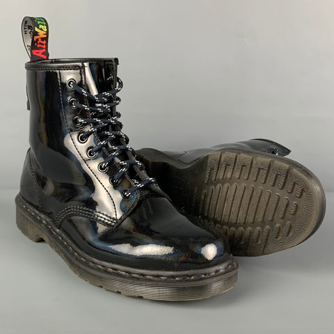 DR. MARTENS Taille 11 Bottines en cuir Tornasol noir