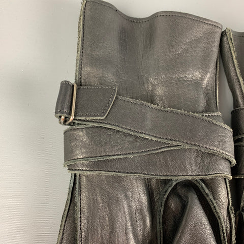 Vintage Y's by YOHJI YAMAMOTO Size One Size Black Leather Gloves