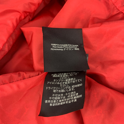 GUCCI Size M Black Red GG Star Print Polyamide Hood