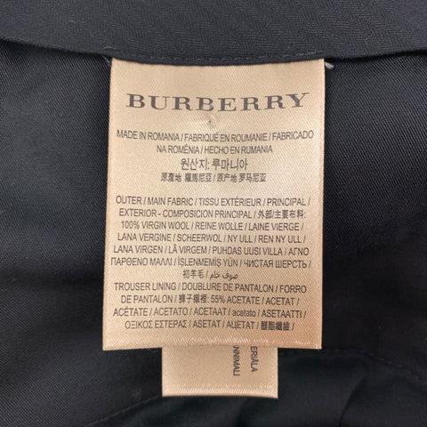 BURBERRY Size 36 Red Multi-Color Plaid Wool Zip Fly Dress Pants