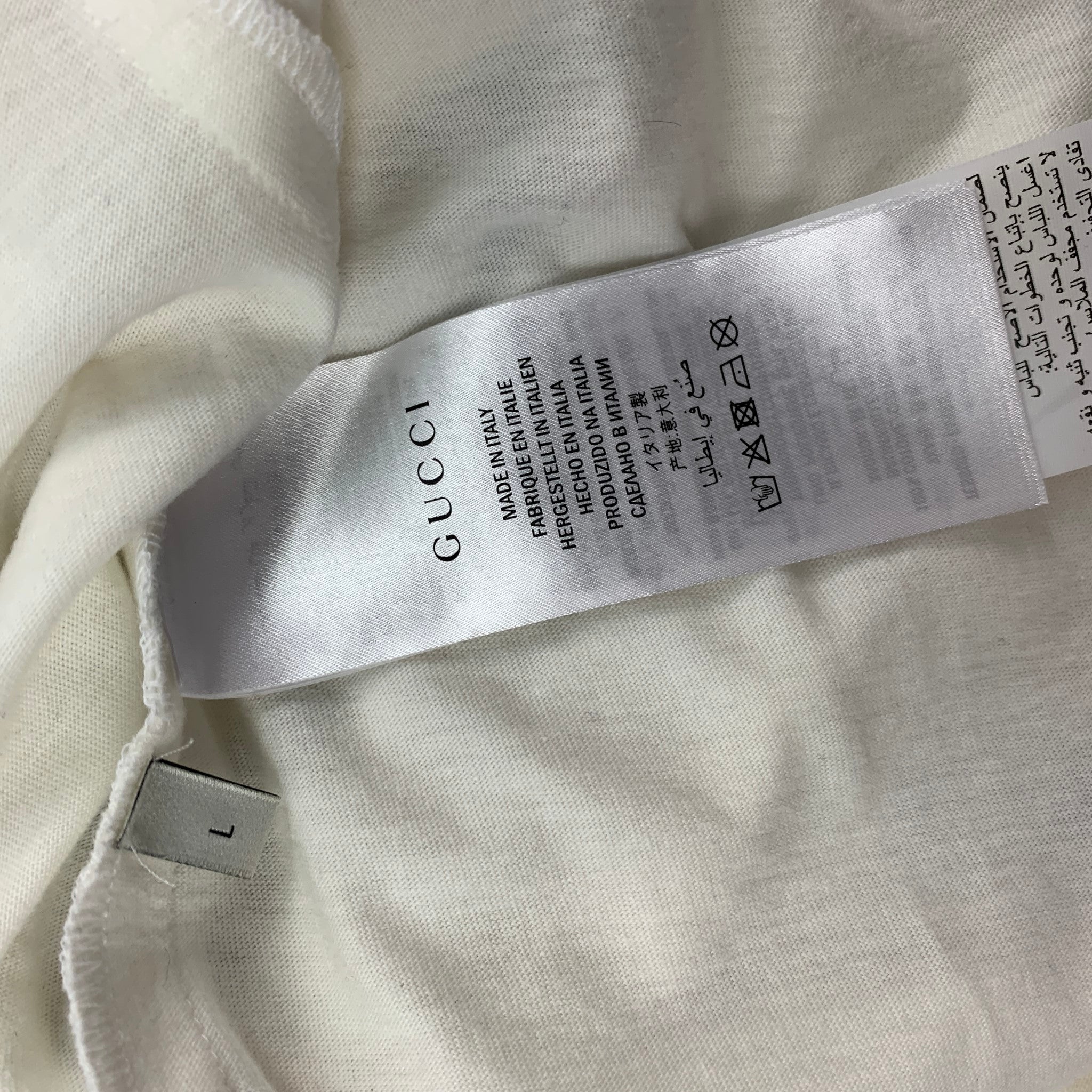 GUCCI ホワイト Tシャツ バニー ロゴ s-l400.jpg