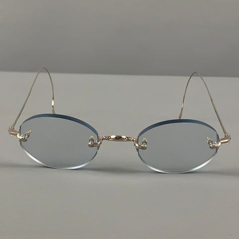 MR. LEIGHT Clear Silver Platinum Makena S Sunglasses