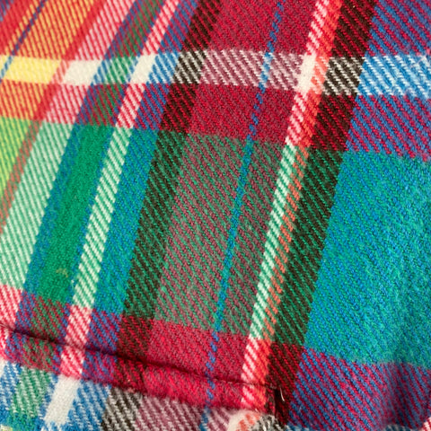 POLO by RALPH LAUREN Size XL Multi-Color Plaid Cotton Flannel Long Sleeve Shirt