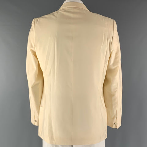 GIANNI VERSACE Talla Pecho 42 Crema Chaqueta cruzada