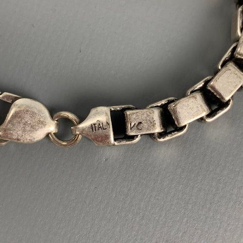 KENNETH COLE Silver Link Sterling Silver Bracelet