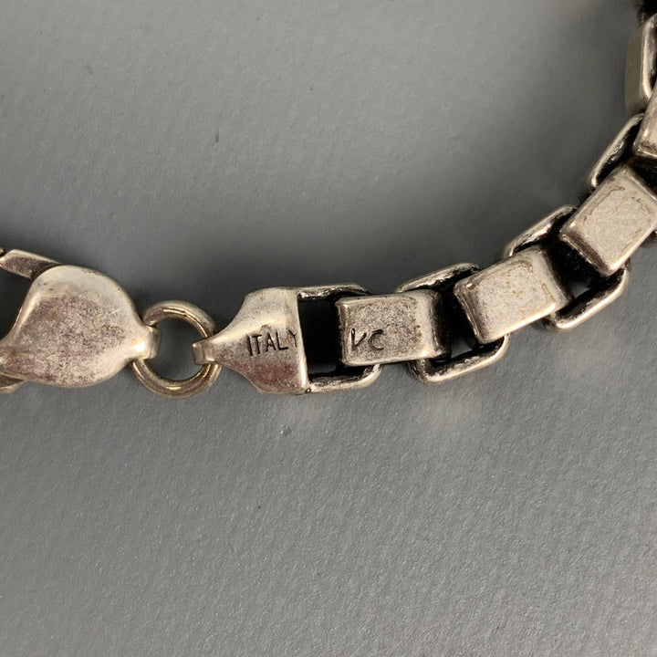 KENNETH COLE Silver Link Sterling Silver Bracelet