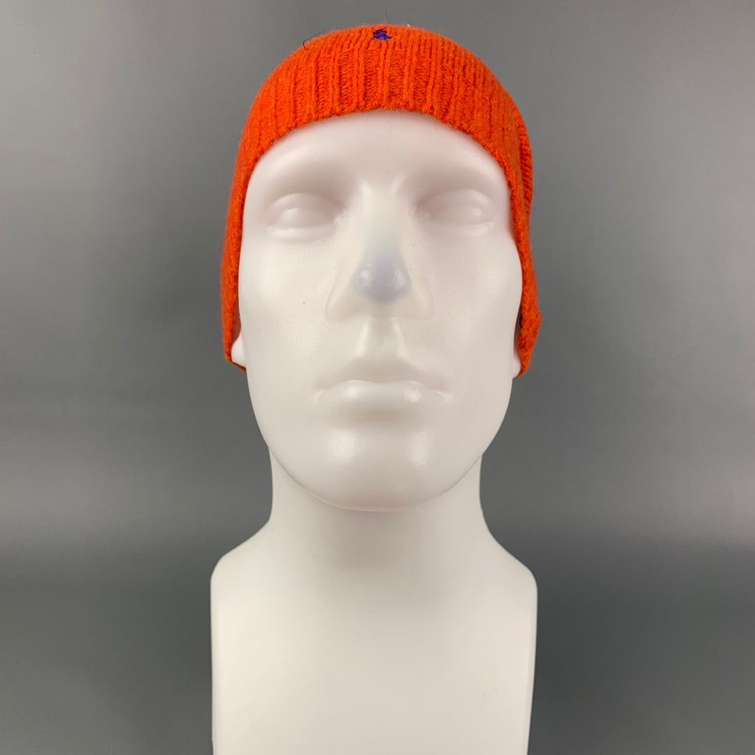 POLO by RALPH LAUREN Orange Knitted Wool Beanie