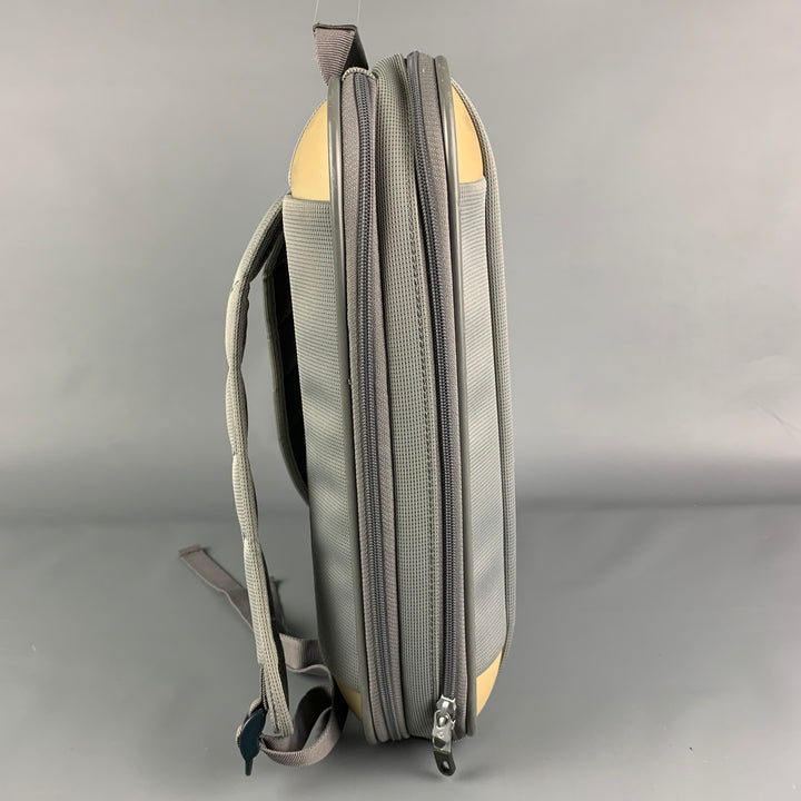 SAMSONITE Light Gray Nylon Rectangle Backpack