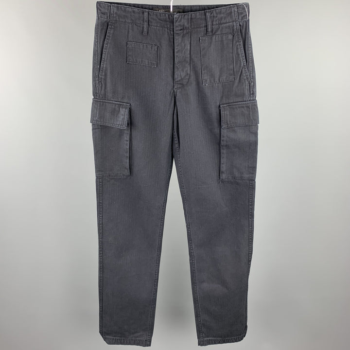 MARC by MARC JACOBS Size 28 Navy Cotton Cargo Casual Pants