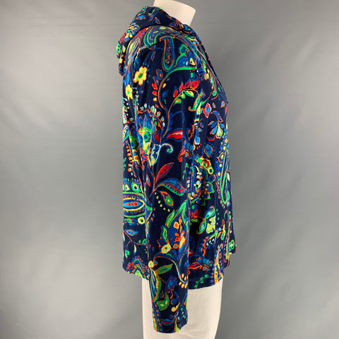 POLO par RALPH LAUREN Taille XL Sweat à capuche imprimé multicolore