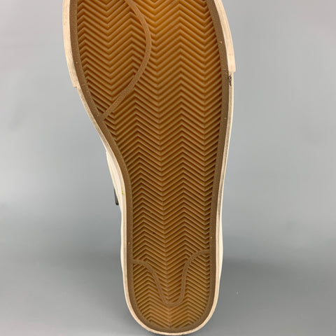 Zapatillas tipo blazer de cuero blanco roto talla 10,5 de NIKE