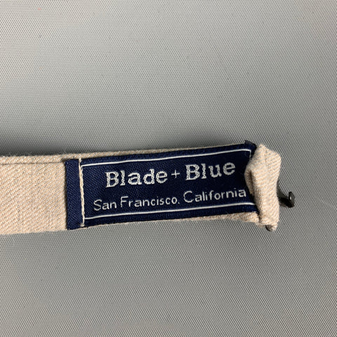 BLADE+BLUE Light Gray Cotton Bow Tie