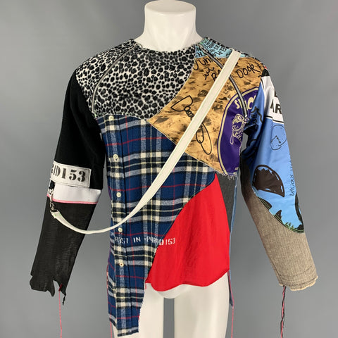 JOEGUSH ARCHIVE Taille unique Pull patchwork multicolore