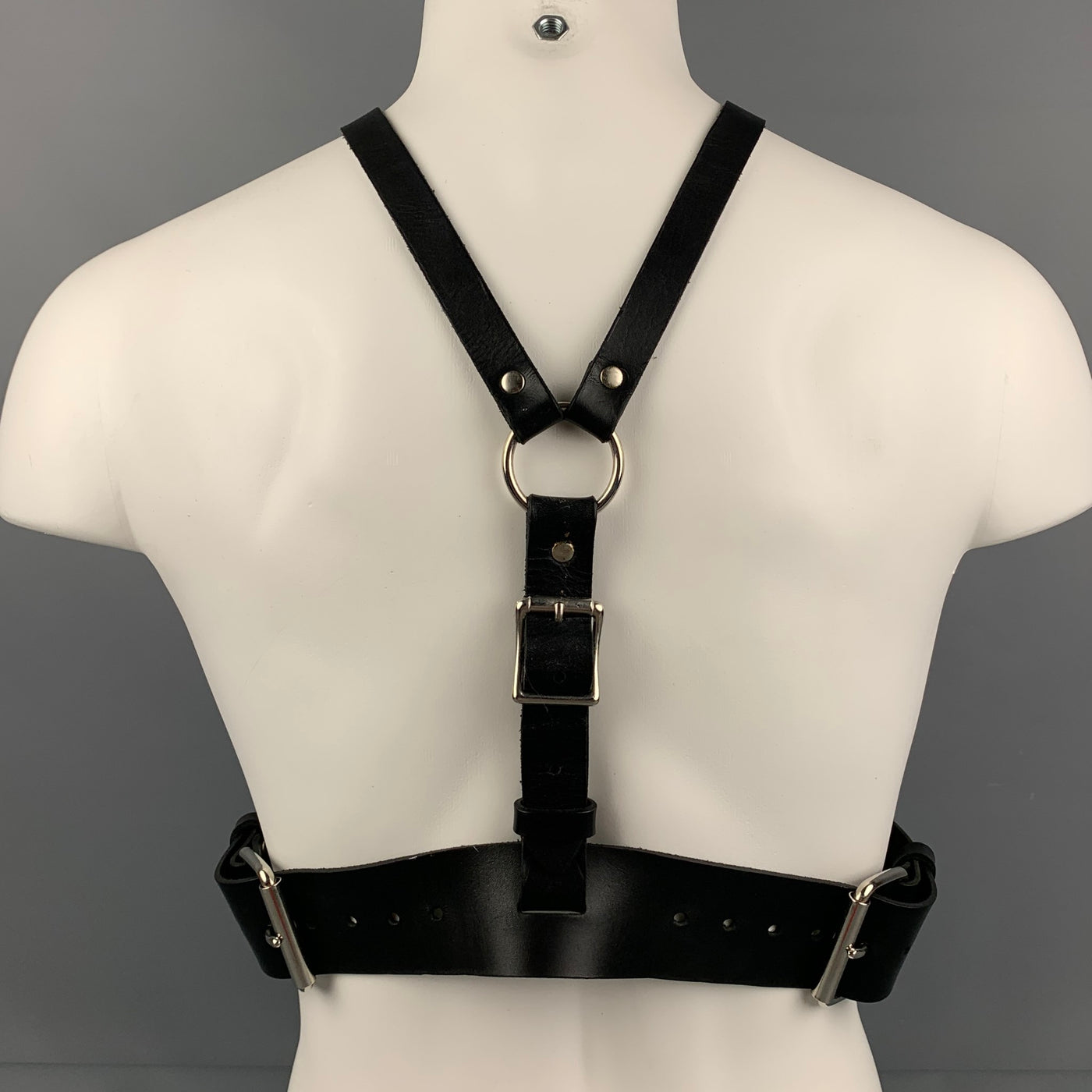 ZANA BAYNE Size S Black Leather Harness