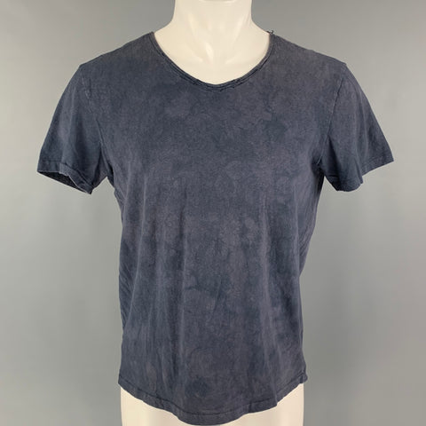 RRL by RALPH LAUREN Size M Navy Washed Cotton T-shirt