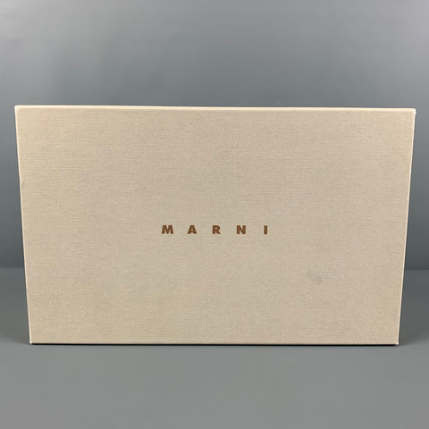 MARNI Size 6 Black Hook & Loop Closure Sneakers