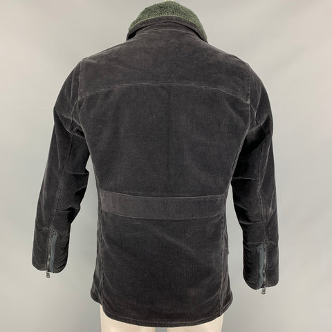 NONNATIVE Size S Brown & Green Corduroy Cotton Single Breasted Jacket