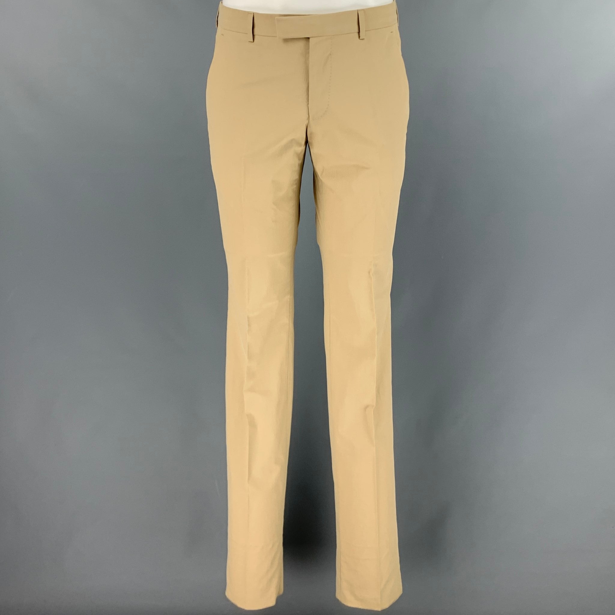 Y1 1piu1uguale3 CREASE SLACKS ［KHAKI］XL PANTS (パンツ) | 1PIU1UGUALE3