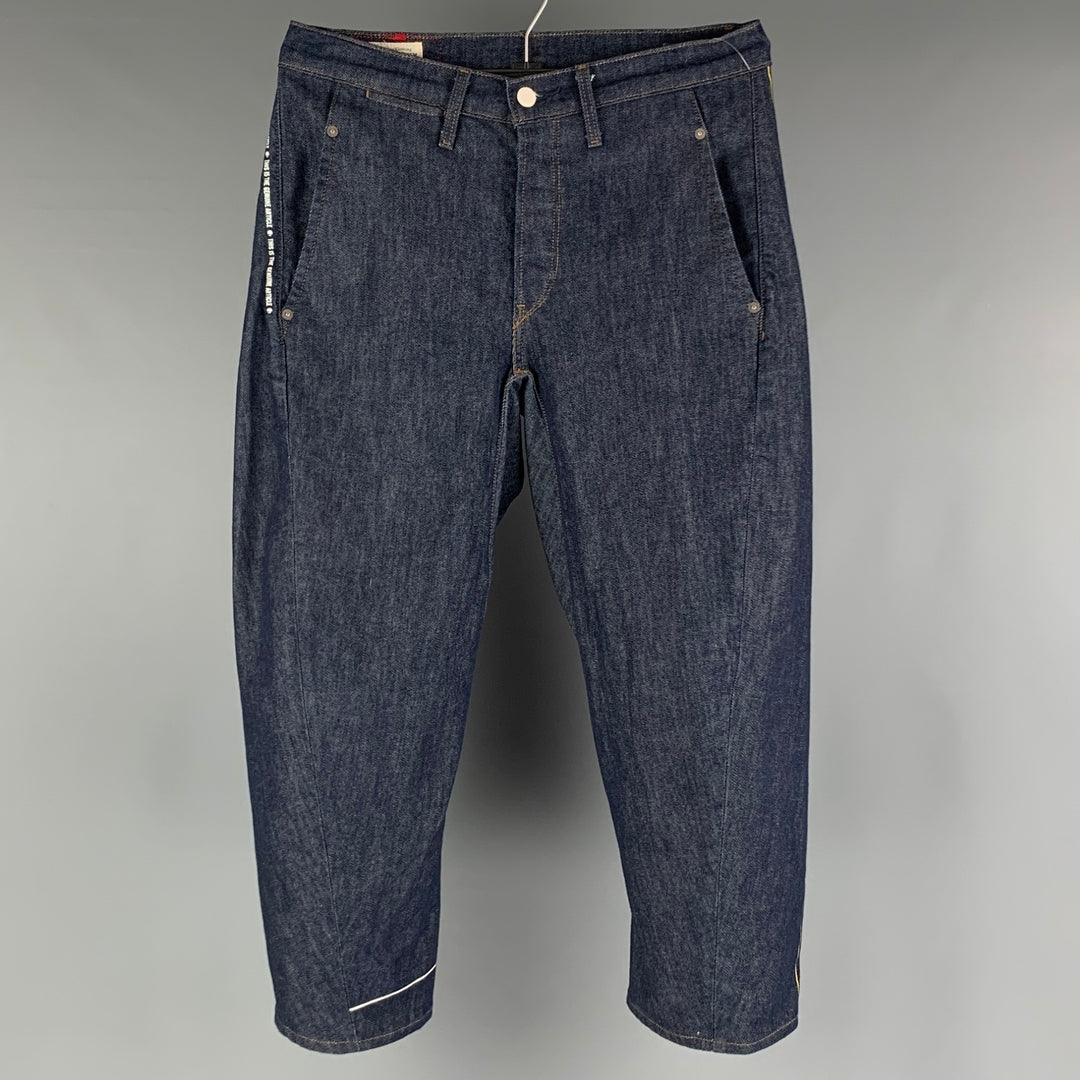 LEVI STRAUSS Size 29 Blue Cotton Drop-Crotch Jeans