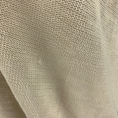 MARIA CORNEJO Size L Beige Linen Nylon Sleeveless Casual Top