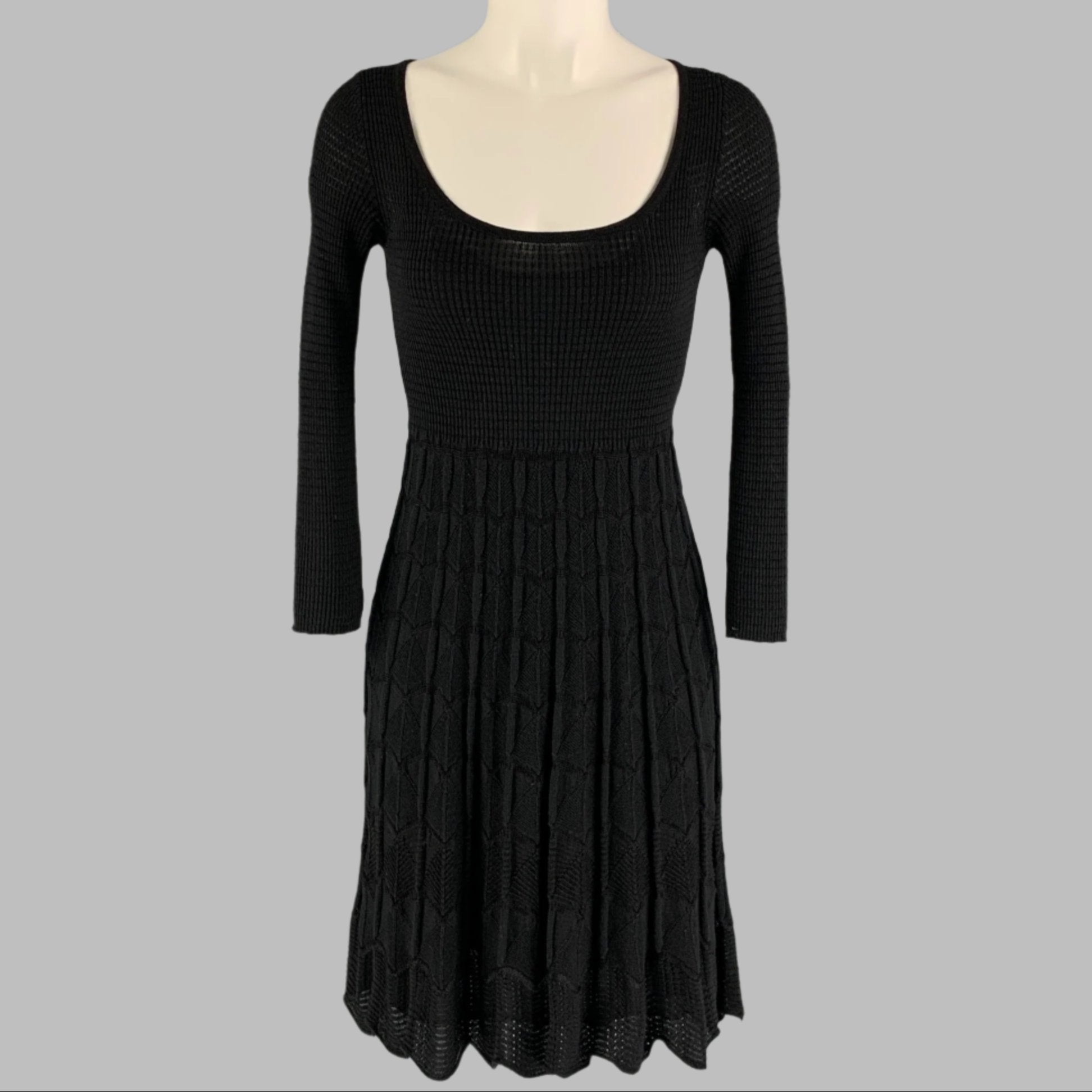 M missoni discount black dress